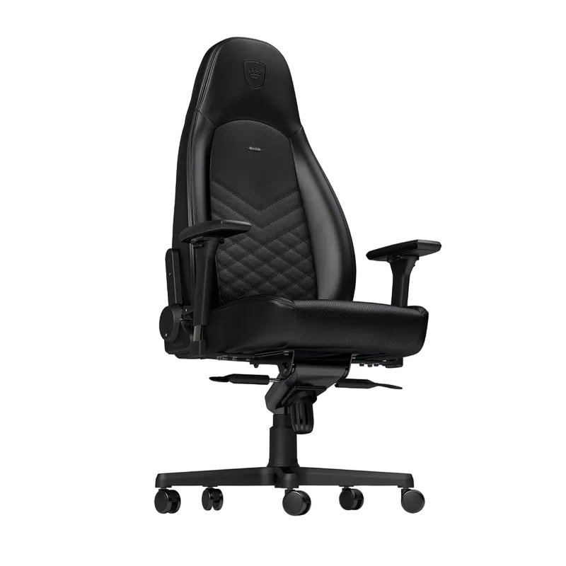 Игровое кресло Noblechairs Icon Искусственная кожа Чёрный