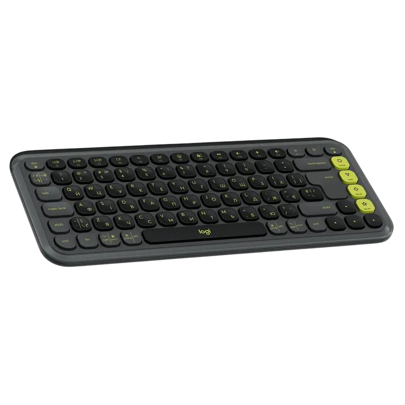 Tastatură Logitech POP ICON Membrană Gri