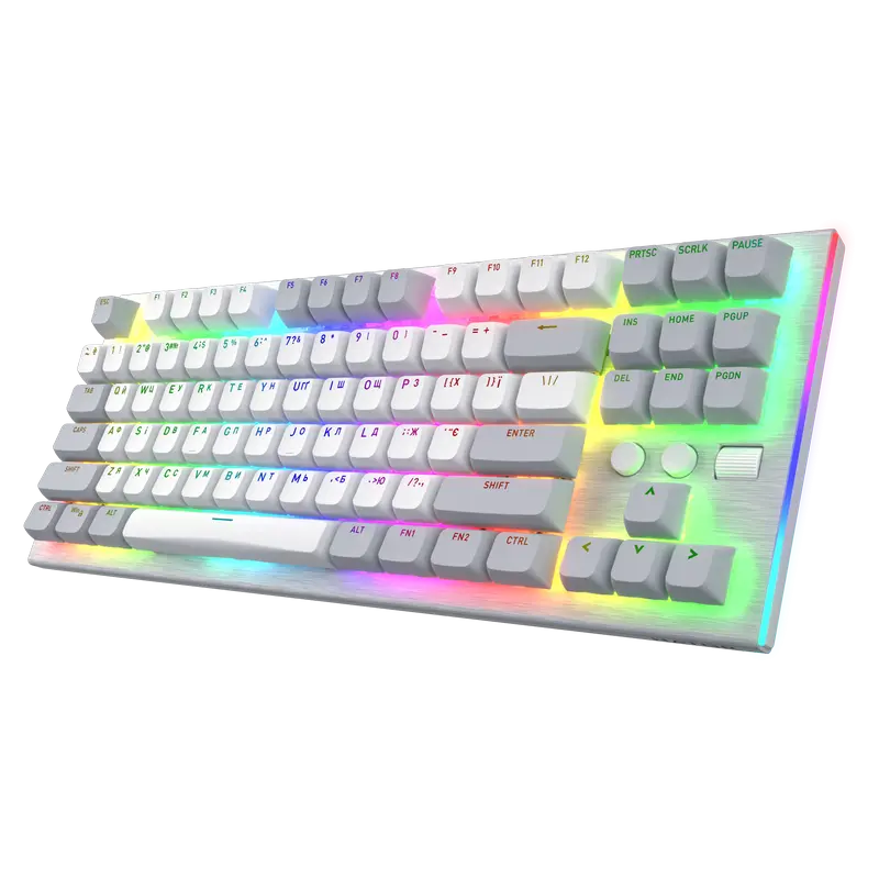 Tastatură HATOR Gravity TKL Mecanic Alb