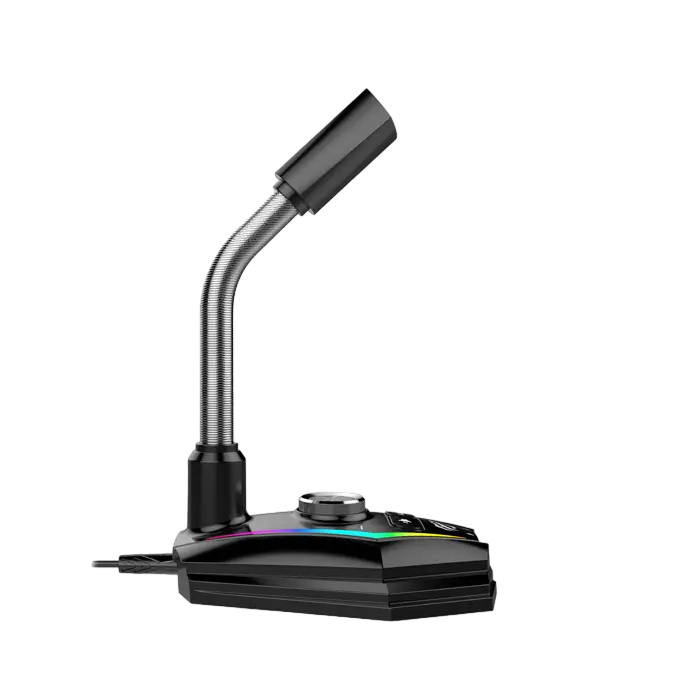 Компьютерный микрофон Havit GK56B Проводной аналоговый Черный