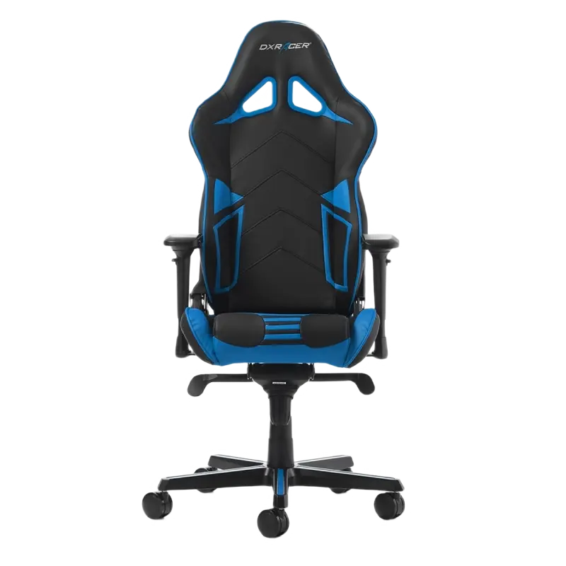 Scaun Gaming DXRacer Racing GC-R131-NB PU Piele Negru/Albastru