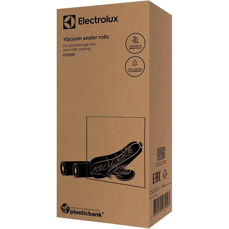 Вакуумная плёнка в рулонах Electrolux EVSRR1 Прозрачный