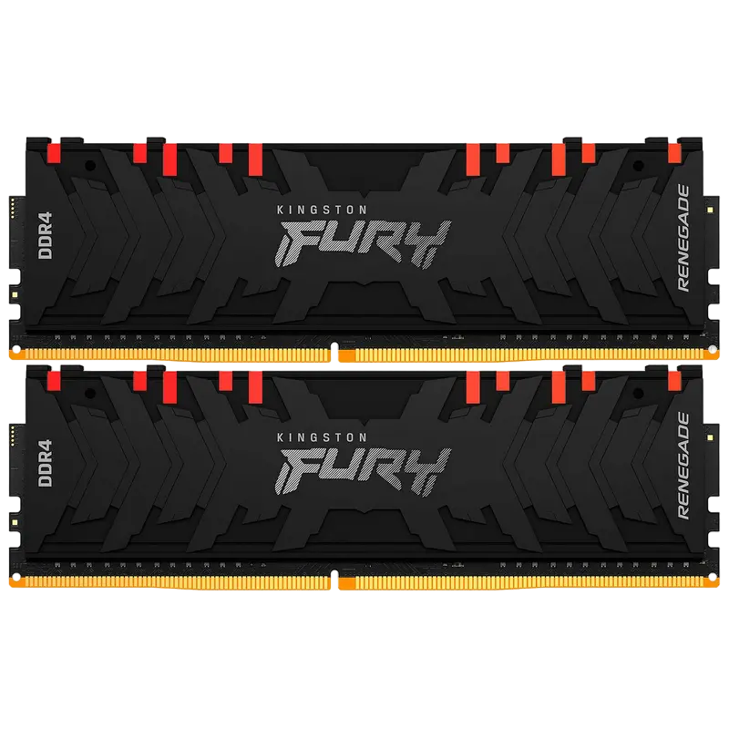 Оперативная память Kingston FURY Renegade RGB FURY Renegade 16 ГБ Чёрный