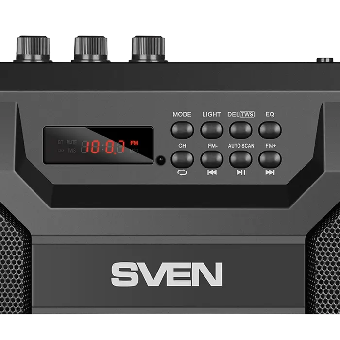 Портативная колонка SVEN PS-520 Чёрный