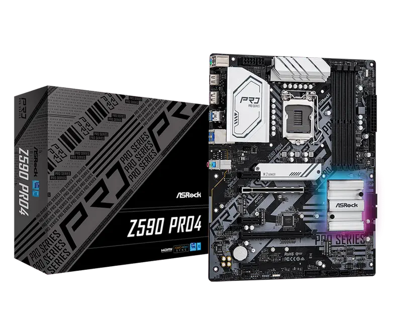 Placă de bază ASRock Z590 Pro4 LGA1200 ATX