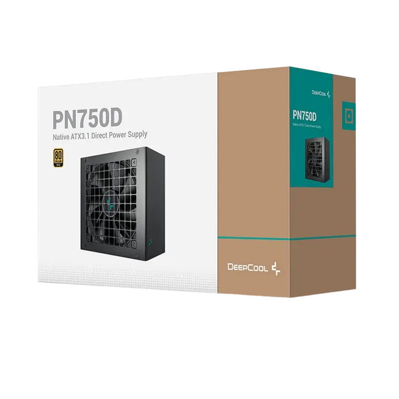 Tip Блок питания для компьютеров Deepcool PN750D ATX Черный