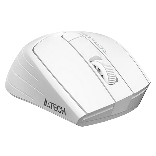 Беcпроводная мышь A4Tech FG30 Беспроводное Белый/Серый
