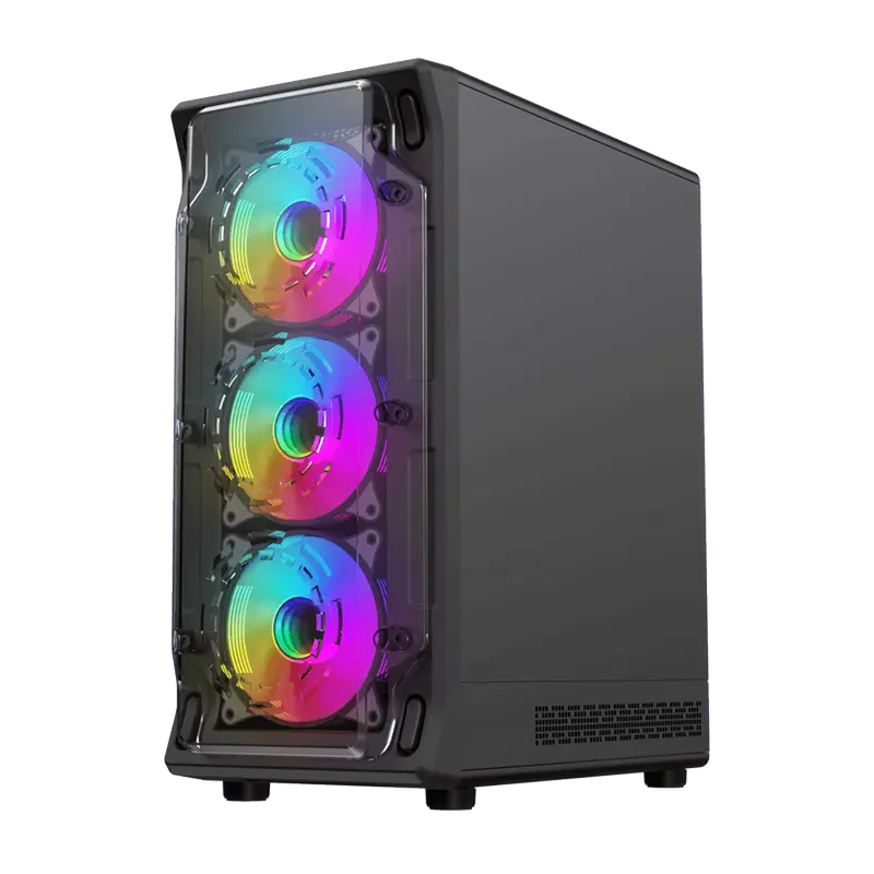 Carcasă PC Gamemax STARLIGHT 2 AB Midi-Tower Negru