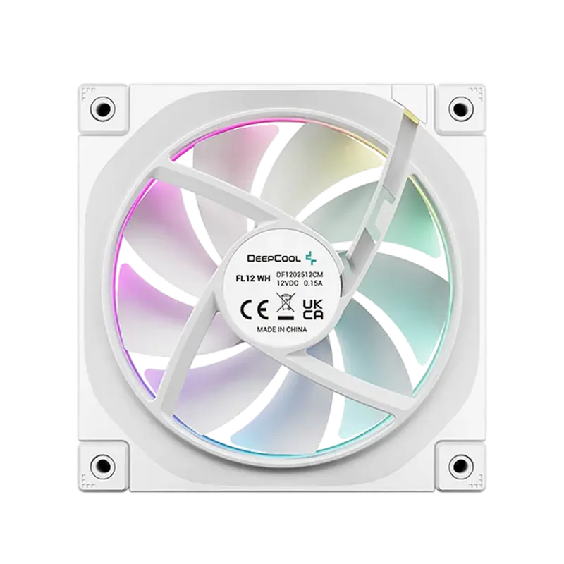 Вентилятор для ПК Deepcool FL12 SE WH 3in1 kit 120 мм Белый