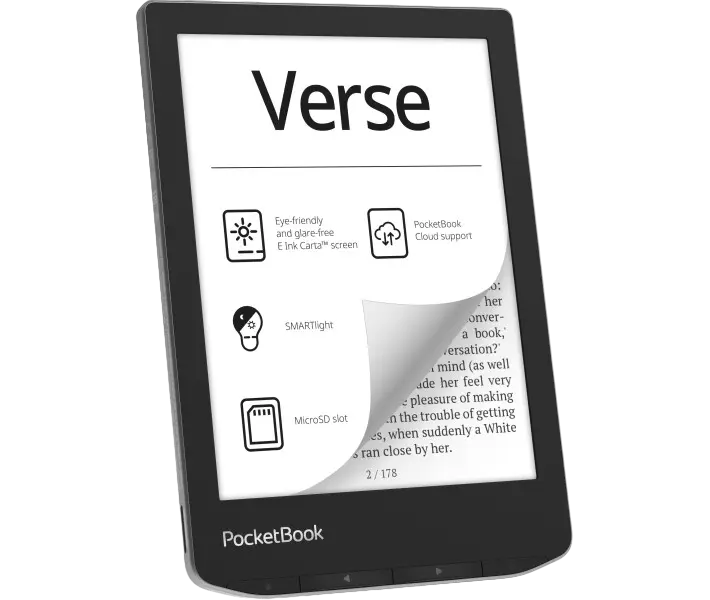 Электронная книга PocketBook Verse 629 Mist Grey