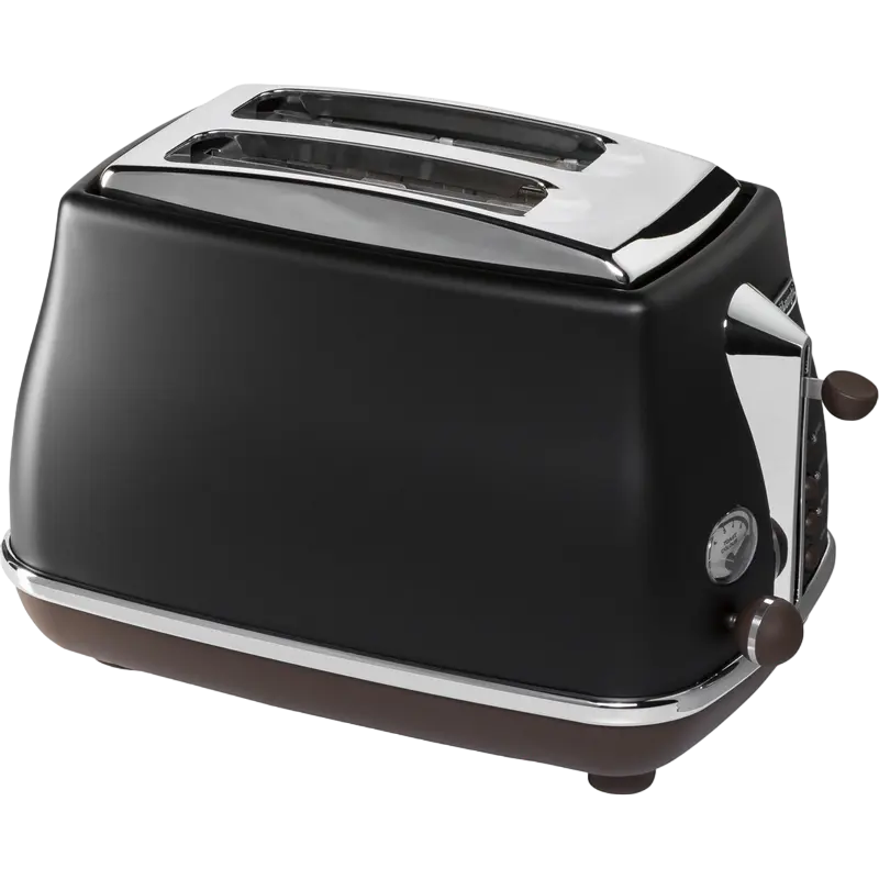 Тостер DeLonghi Icona Vintage Чёрный
