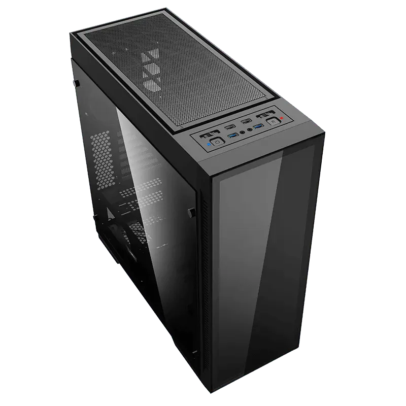 Компьютерный корпус Gamemax ABYSS TR Midi-Tower Черный