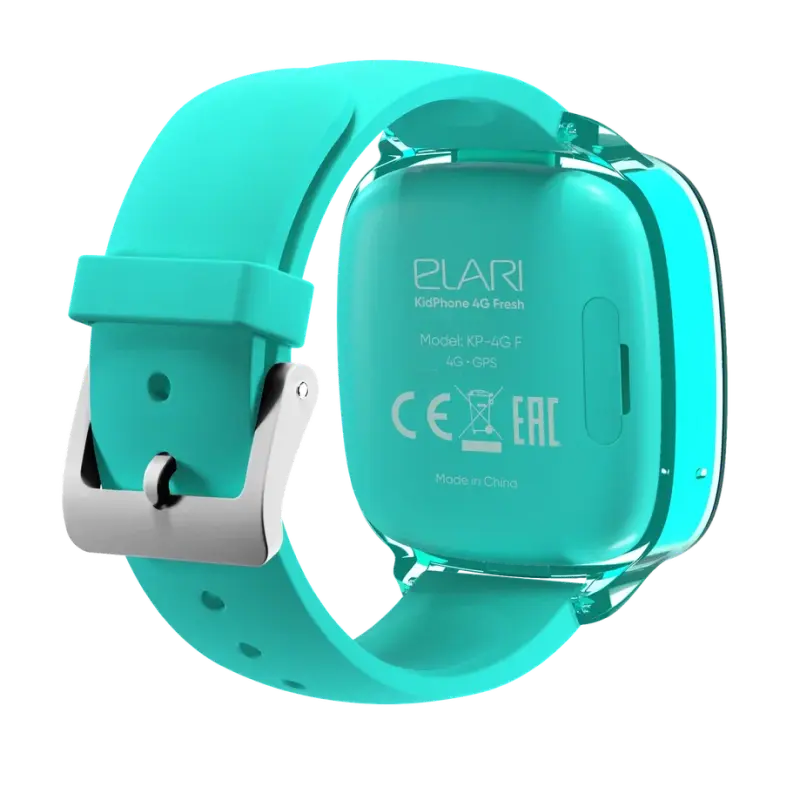 Детские часы Elari KidPhone Fresh 4G Зелёный