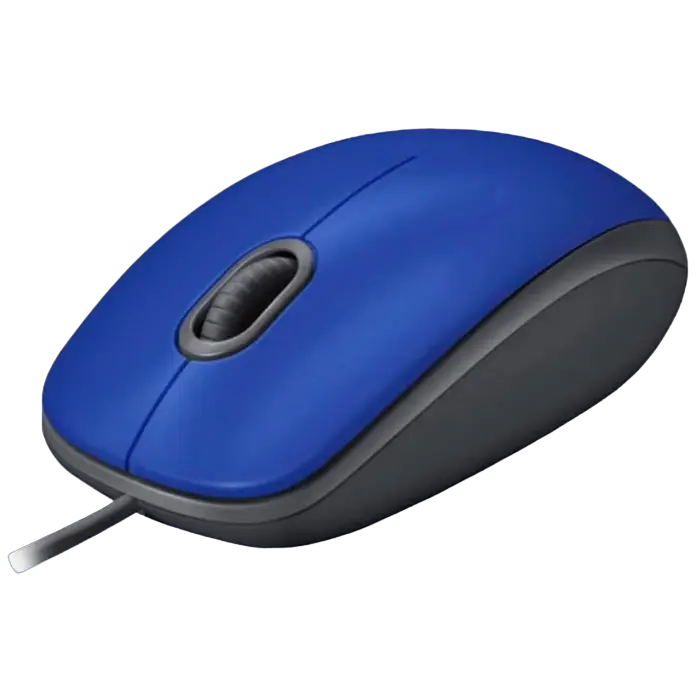 Мышь Logitech M110 Silent Проводное Синий