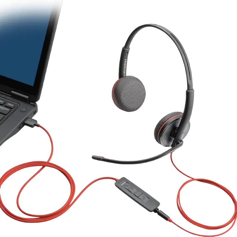 Căști Plantronics Blackwire C3220 Negru