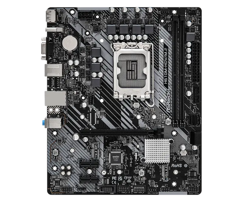 Материнская плата ASRock H610M-HDV/M.2 LGA1700 Micro-ATX