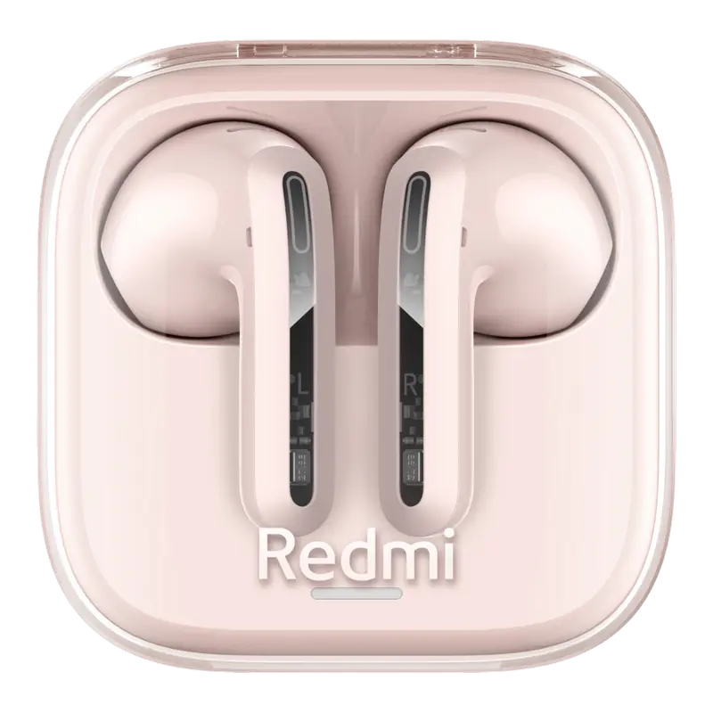 Наушники Xiaomi Redmi Buds 6 Active Прозрачный пудровый
