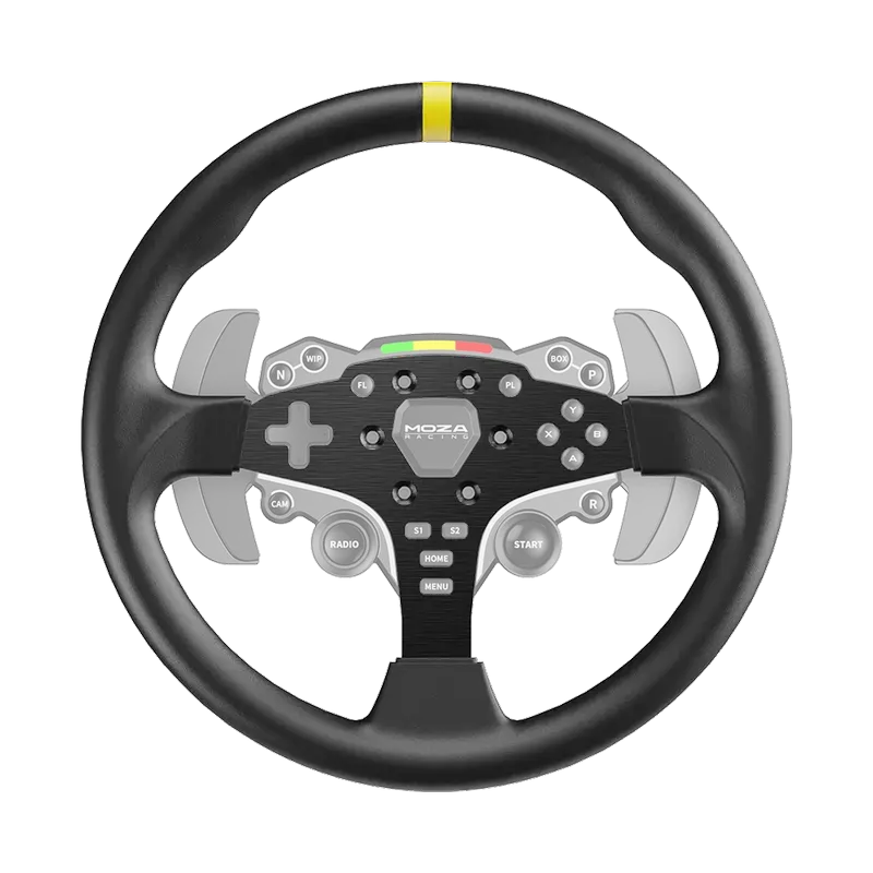 Baza Volanului MOZA 12-inch Round Wheel Mod for ESX Negru