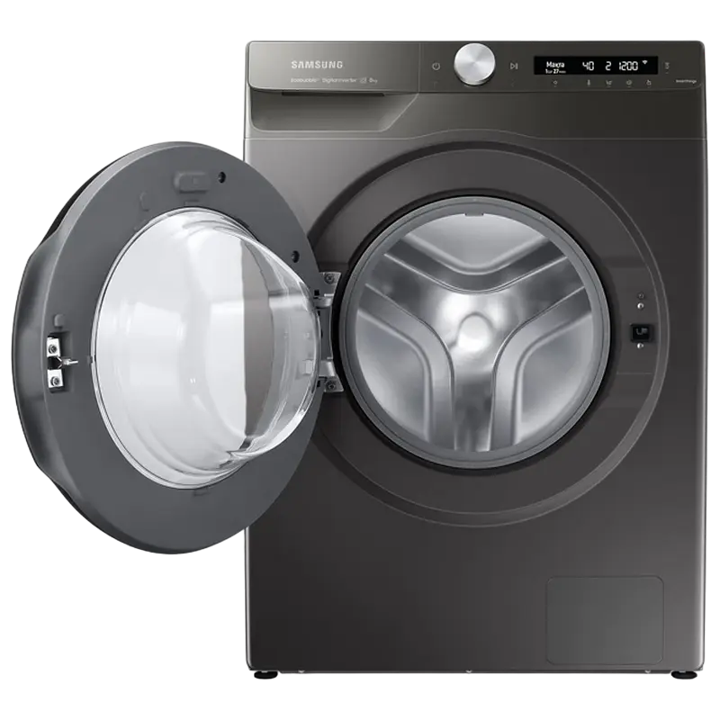 Стиральная машина Samsung WW80A6S24AN/LD Нержавеющая сталь
