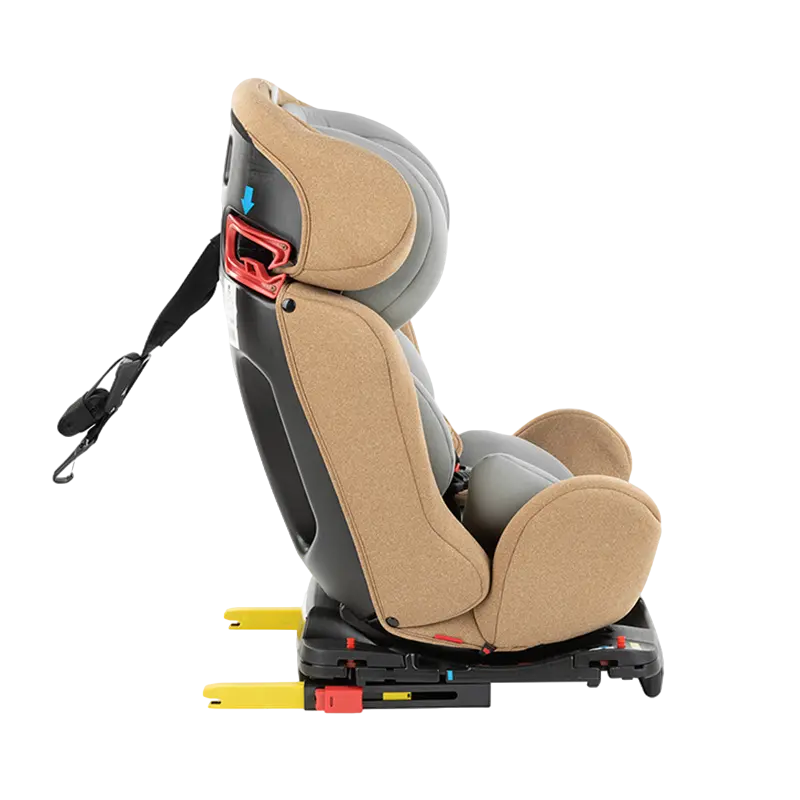 Детское автокресло Kikka Boo 4 Safe ISOFIX Бежевый