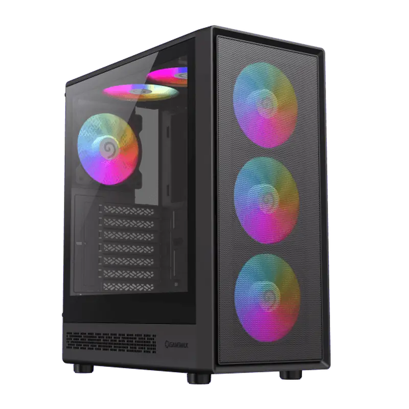 Carcasă PC Gamemax STORM 2 AB Midi-Tower Negru
