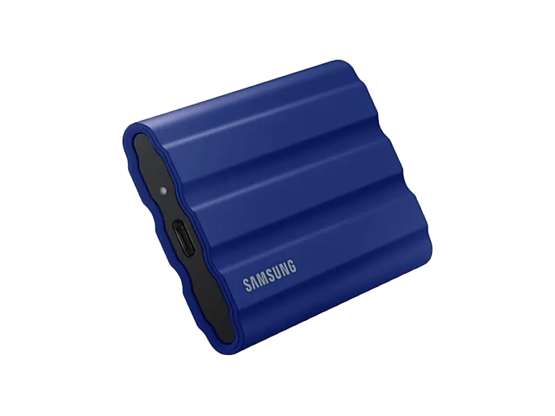 Внешний портативный SSD накопитель Samsung T7 Shield 2 ТБ Синий