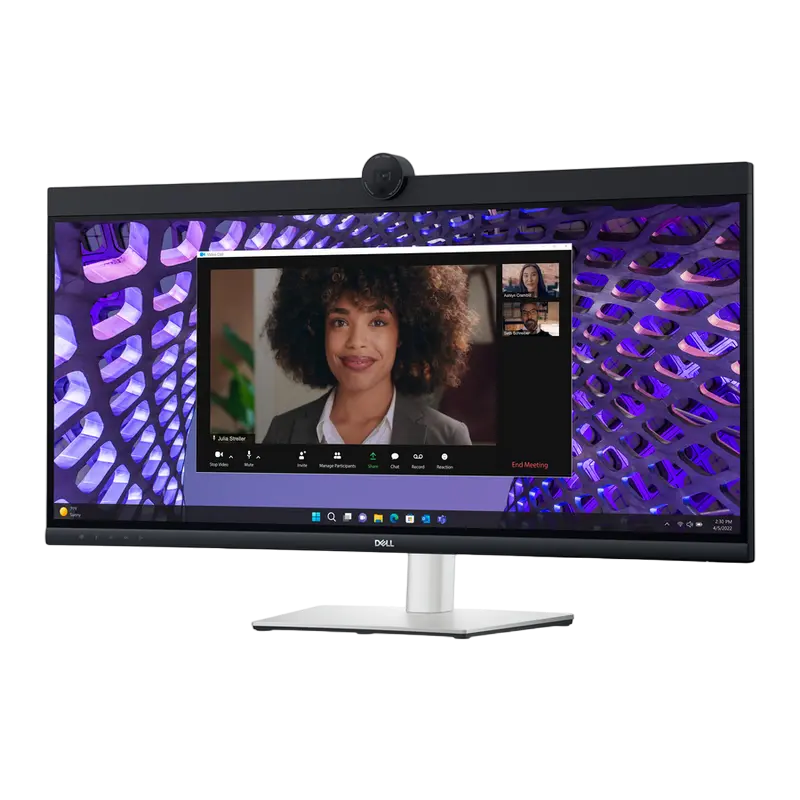 Монитор DELL P3424WEB Чёрный | Серебристый