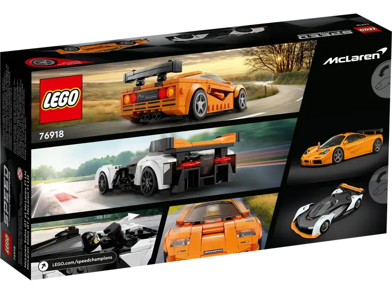 Constructor LEGO McLaren Solus GT & McLaren F1 LM Multicolor
