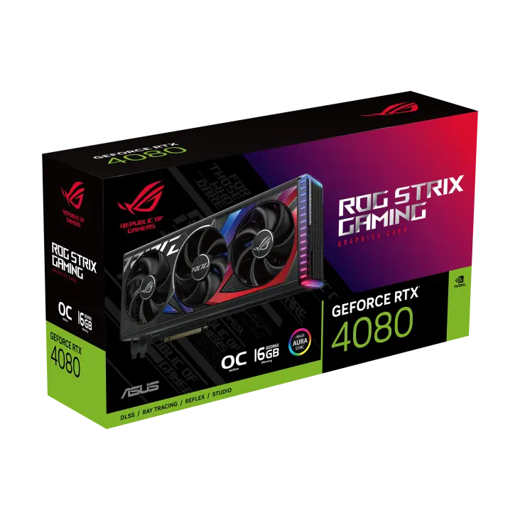 Видеокарта ASUS ROG Strix GeForce RTX 4080 OC GAMING