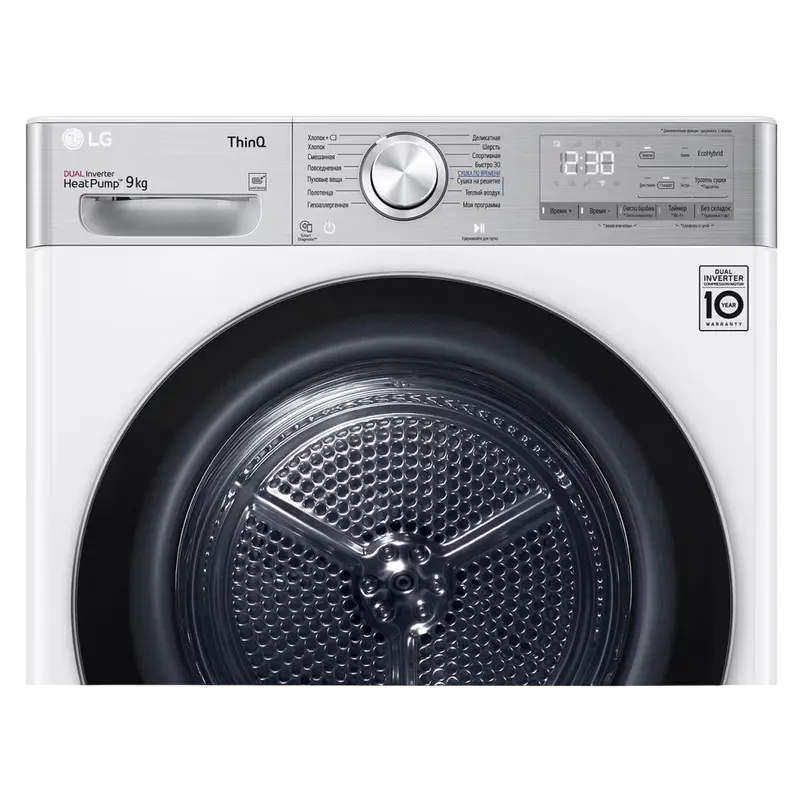 Сушильная машина LG DC90V9V9E Белый