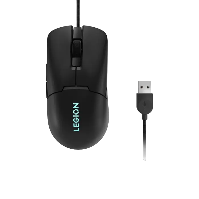 Игровая мышь Lenovo Legion M300s Проводное Чёрный