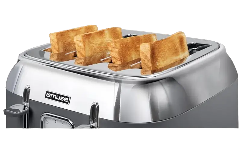 Toaster MUSE MS-131 DG Grey
