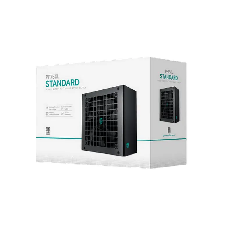 Tip Блок питания для компьютеров Deepcool GamerStorm PF750L ATX Черный