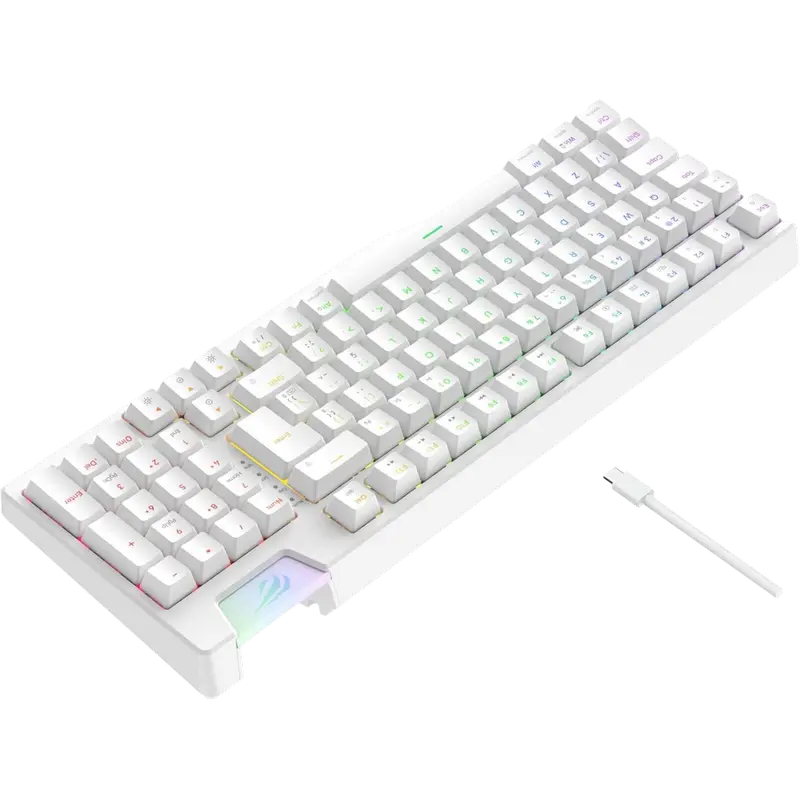 Tastatură Havit KB885L Mecanic Alb