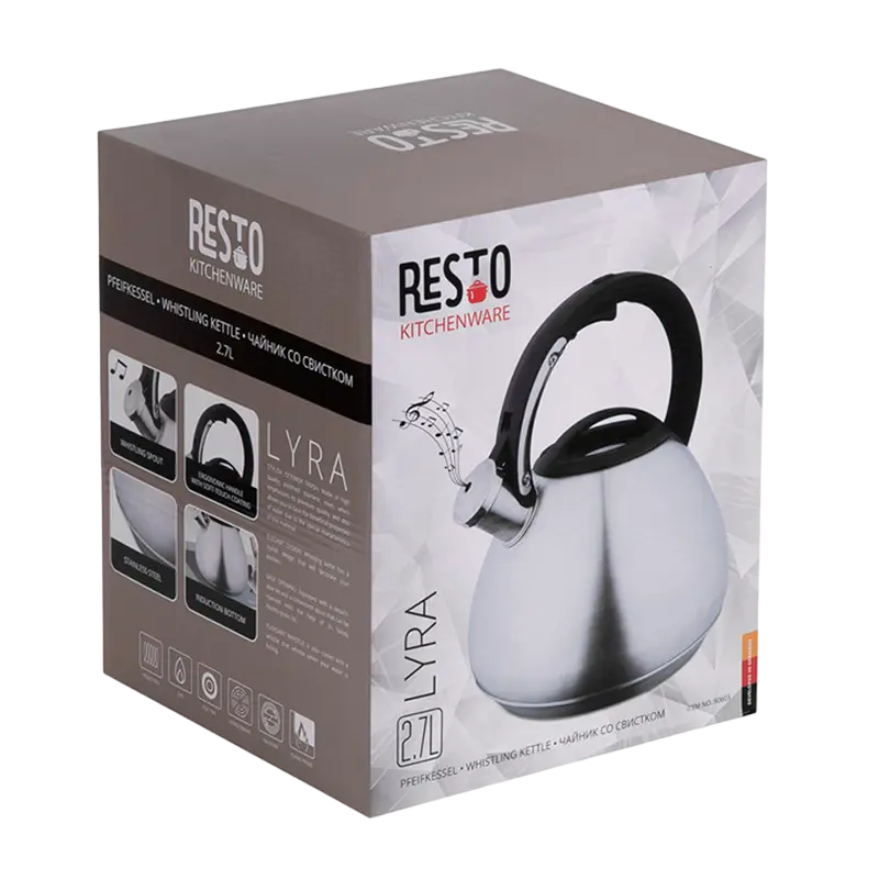 Чайник RESTO LYRA LYRA Нержавеющая сталь