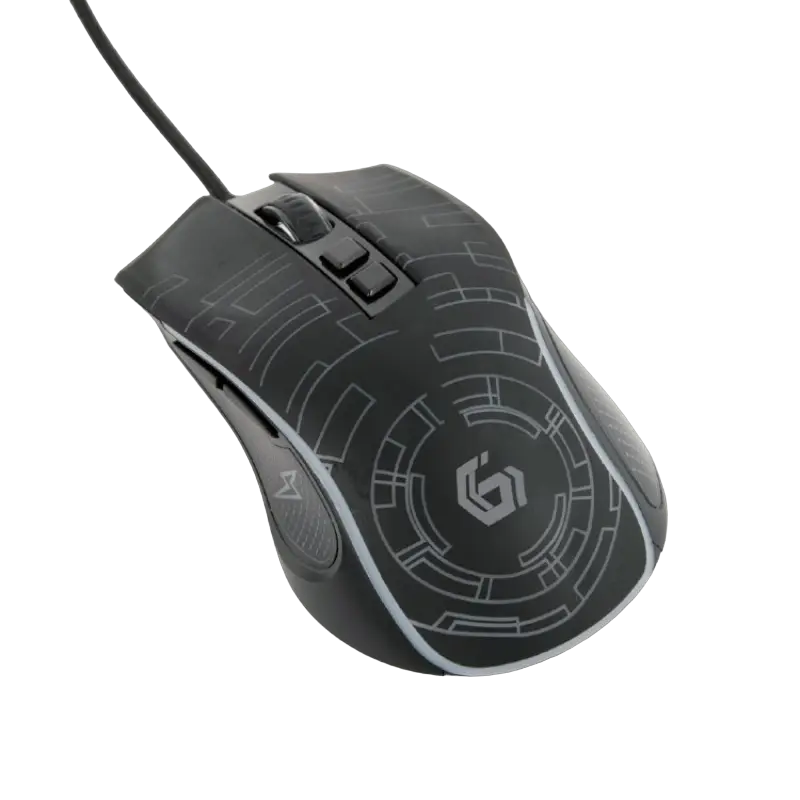 Игровая мышь Gembird MUSG-RGB-02 Проводное Чёрный