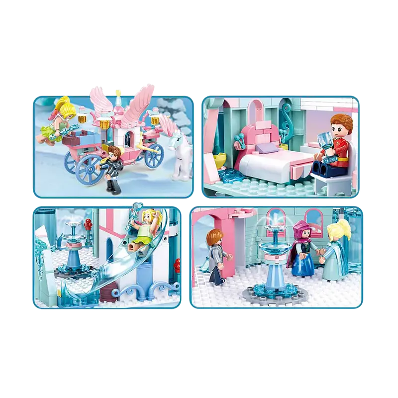 Конструктор Sluban Girls Dream - Fairy Tale of Winter Разноцветный