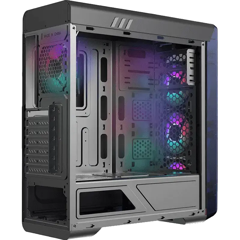 Компьютерный корпус Gamemax MOONLIGHT FRGB BK Midi-Tower Черный