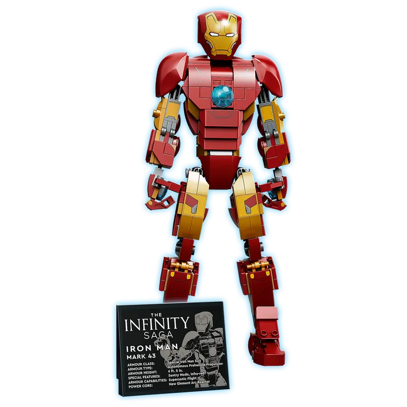 Constructor LEGO Iron Man Figure Roșu