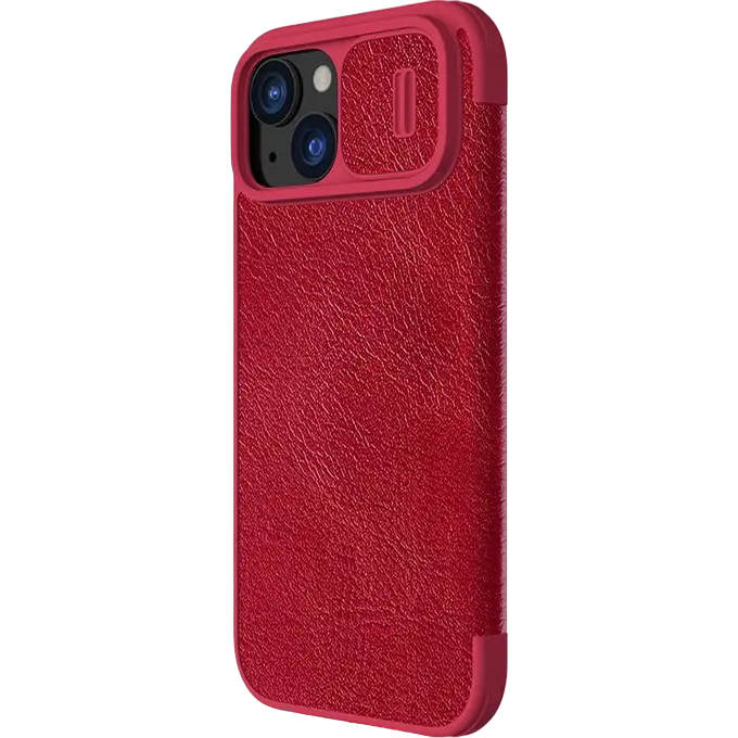Чехол книжка Nillkin Apple iPhone 15 Qin Pro Qin Pro Красный