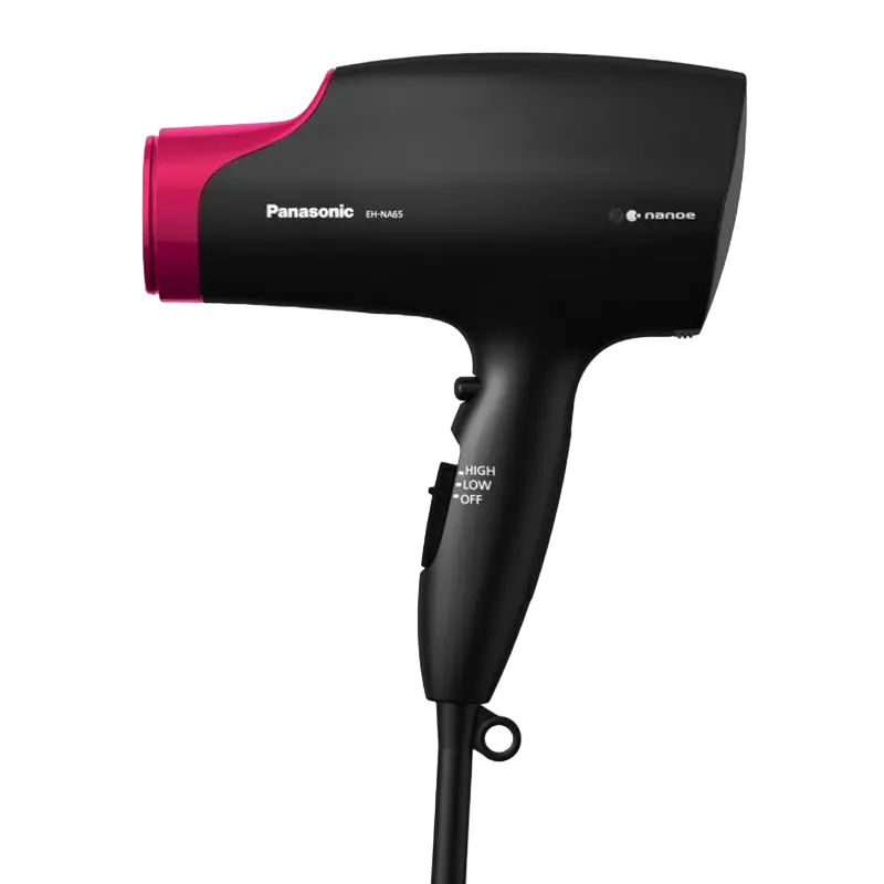 Фен Panasonic EH-NA65-K865 Чёрный | Розовый