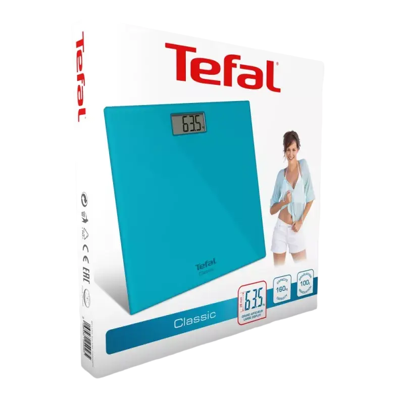 Электронные напольные весы Tefal Classic PP1133V0 Голубой
