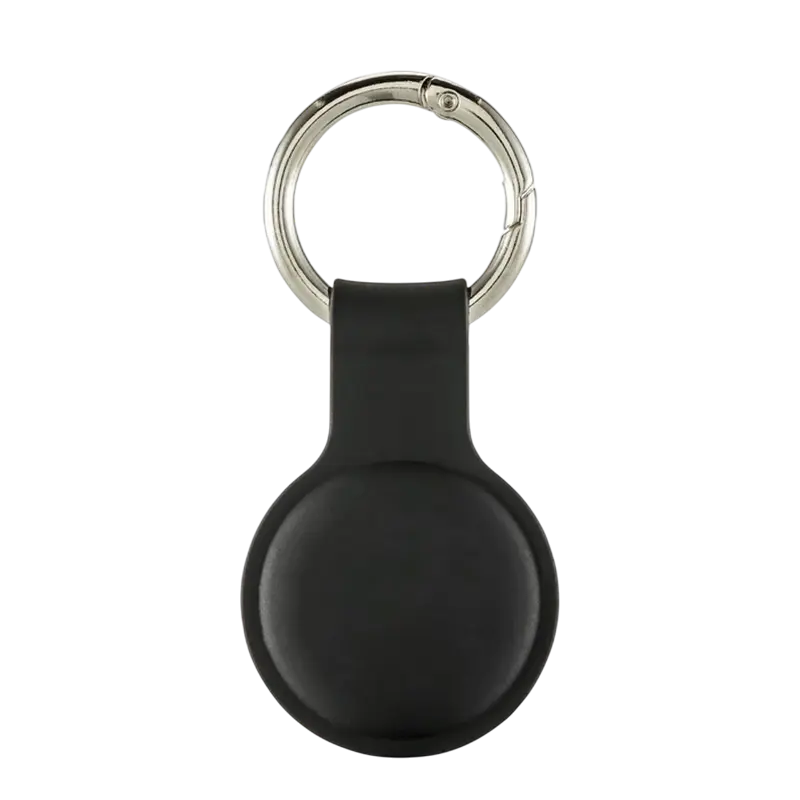 Husă pentru Airtag HAMA Apple Airtag Fantastic Feel Silikon-Look Negru