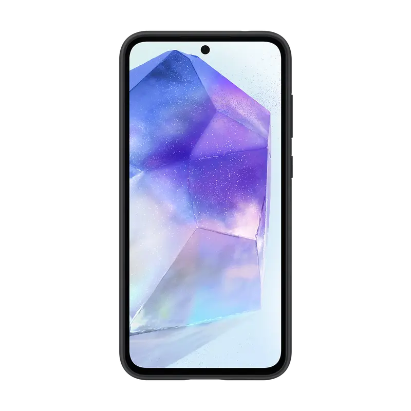 Чехол Samsung Galaxy A55 Silicone Case Силиконовый Чехол Чёрный