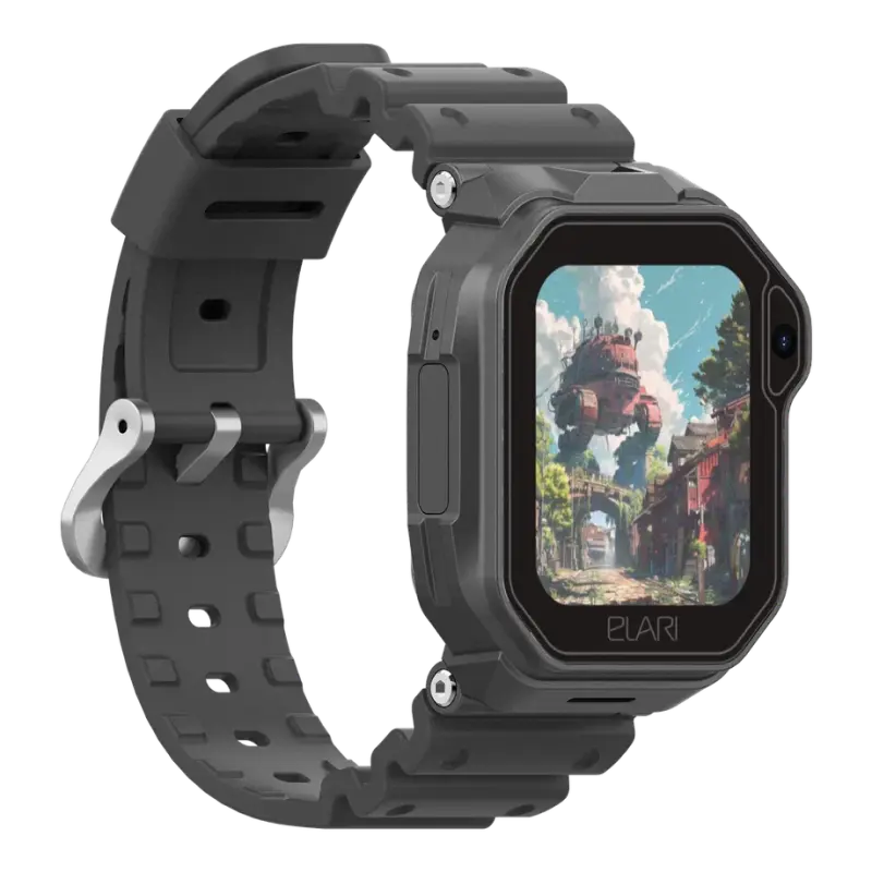 Ceas pentru copii Elari KidPhone Techno 4G Negru