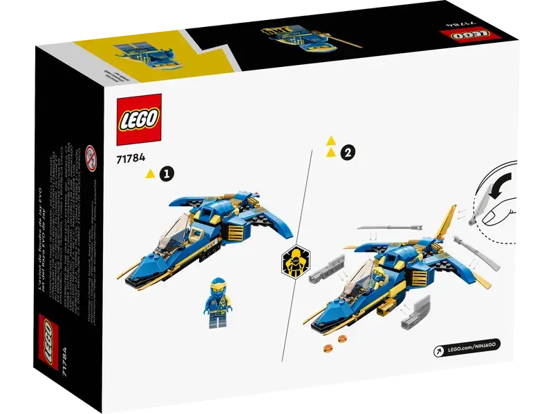 Конструктор LEGO Jay's Lightning Jet EVO Разноцветный
