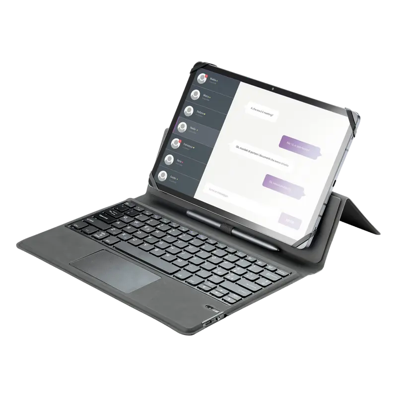 Чехол для планшета Cellularline Keyboard Case 11" Чёрный