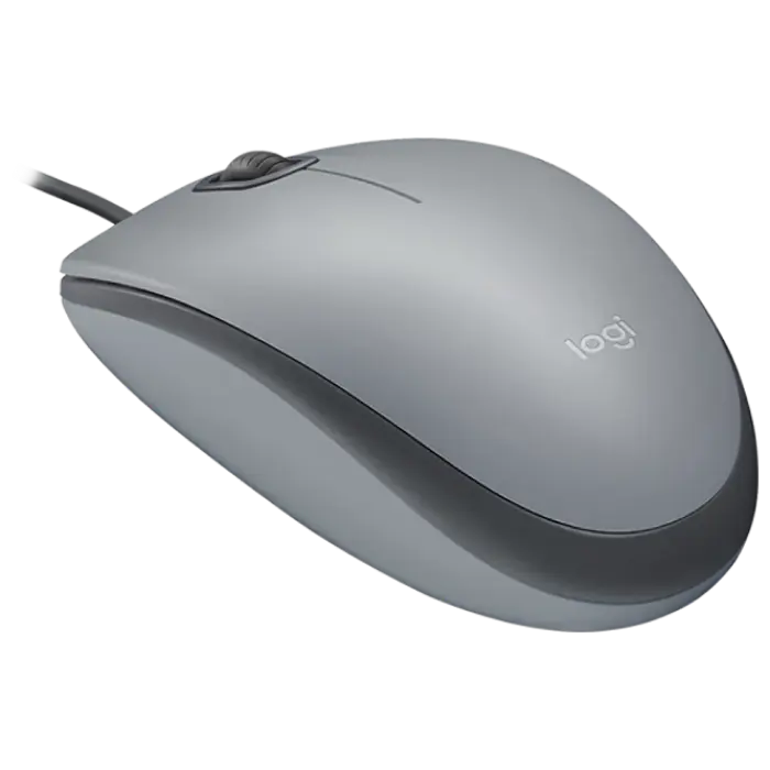 Мышь Logitech M110 Проводное Серый
