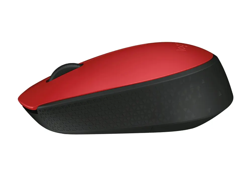 Беcпроводная мышь Logitech M171 Беспроводное Красный