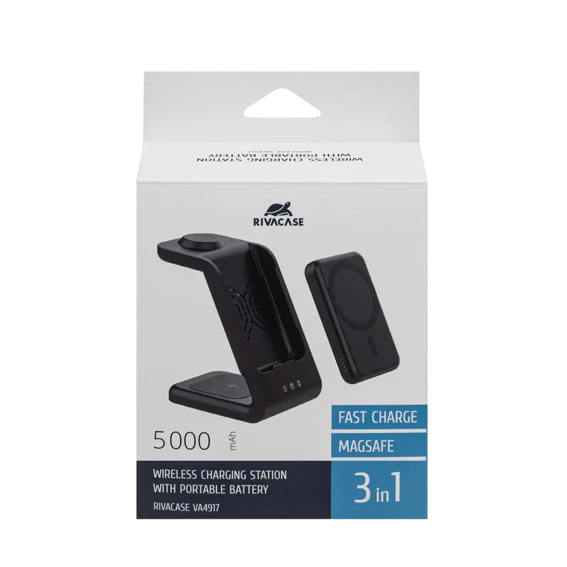 Портативное зарядное устройство Rivacase VA4917 Черный